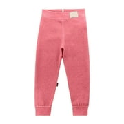 Children's Autumn And Winter New Boneless Thickened Thermal Underwear Cute Loosw Cozy Girl Trousers